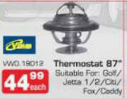 Thermostat 87" Suitable For:Golf/Jetta 1/2/Citi/Fox/Caddy-Each