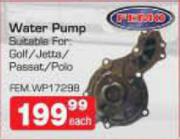 Femo Water Pump Suitable For:Golf/Jetta/Passat/Polo-Each