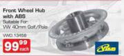 Front Wheel Hub With ABS VW 40mm Golf/Polo-Each