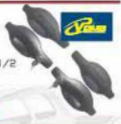 Door Handles Pull Type 4-Pce Suitable For Conv Golf 1/2-Per Kit