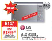 LG 44LT Metallic Digital Microwave