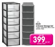 Big Jim 6 Drawer Storage Set