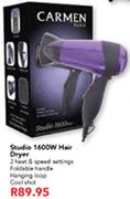 Carmen Studio 1600W Hair Dryer