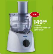 Ottimo 2-Speed Voedselverwerker-1.4 Ltr