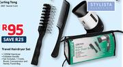 Stylista Travel Hairdryer Set