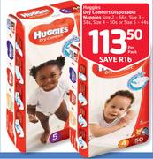 Huggies Dry Comfort Disposable Nappies-Per Pack