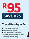 Stylista Essentials Travel Hairdryer Set