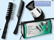 Stylista Essentials Travel Hairdryer Set