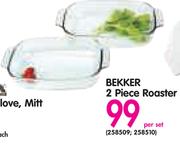 Bekker 2 Piece Roaster-Per Set