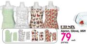 Apron, Glove, Mitt-Each
