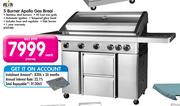 Alva 5 Burner Apollo Gas Braai-Each