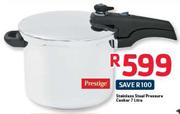 Prestige Stainless Steel Pressure Cooker-7L