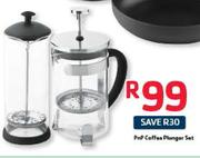 Pnp Coffee Plunger Set-Per Set