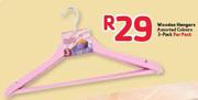 Wooden Hangers-3's Per Pack