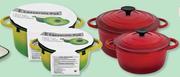 Pnp Cast Iron Pot Red Or Green 24cm - Each