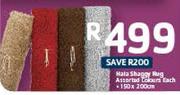 Hala Shaggy Rug-150x200cm Each