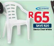 Siesta Chair White