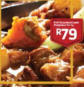 Pnp Uncooked Lamb Potjiekos Per kg   