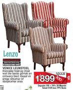 Lenzo Venice Leunstoel