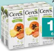 Ceres 100% Fruit Juice Blend-6x200ml