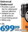 Trademark Universal Undercoat-20L 4900-002-020