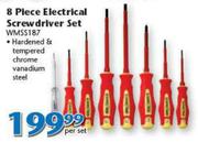 8 Piece Electrical Screwdriver Set WMSS187