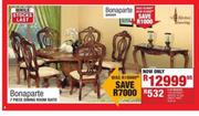Bonaparte 7 Piece Dining Room Suite
