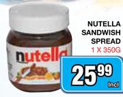 Nutella Sandwish Spread-1x350g