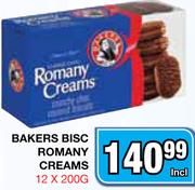 Bakers Bisc Romany Creams-12x200g