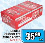Nestle Chocolate Mini's Asstd-24x21g