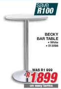  Becky Bar Table