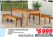 3-Piece Sunrise Patio Set