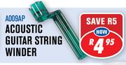 Acoustic Guitar String Winder