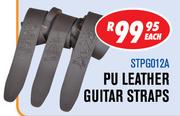 Pu Leather Guitar Straps-Each