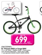 16" Princess BMX Or Surge BMX-Each