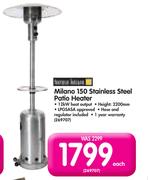 Milano 150 Stainless Steel Patio Heater