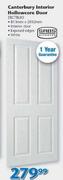 SABS Canterbury Interior Hollowcore Door-813mm x 2032mm Each