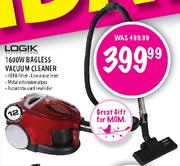 Logik 1600W Bagless Vacuum Cleaner