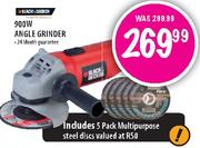 Black & Decker Angle Grinder-900W