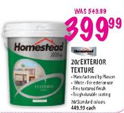 Homestead Ultra Standard Colours-20L Each 