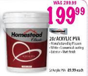 Homestead Classic Acrylic PVA-20L