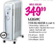 Logik 13 Fin Oil Heater