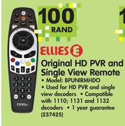 Ellies Original HD PVR And Single View Remote