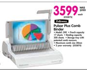 Fellowes Pulsar Plus Comb Binder 300 