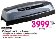 Fellowes A3 Neptune 3 Laminator