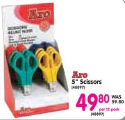Aro 5" Scissors-Per 12 Pack