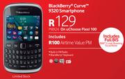 BlackBerry Curve 9320 Smartphone-On U Choose Flexi 100