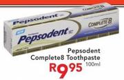 Pepsodent Complete8 Toothpaste-100ml