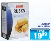 Bokomo Rusk Asstd-1x500g
