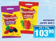 Maynards Chews Mini's-24x75g